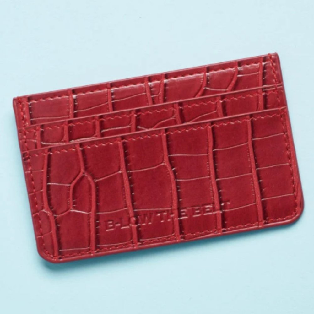 B-Low The Belt Croc Card Case- NWT/NWOT